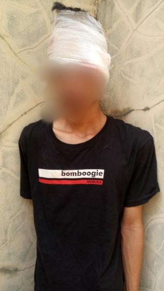 Polsek Kemang Polres Bogor Amankan Pelaku Pencurian Motor Dari Amukan Massa